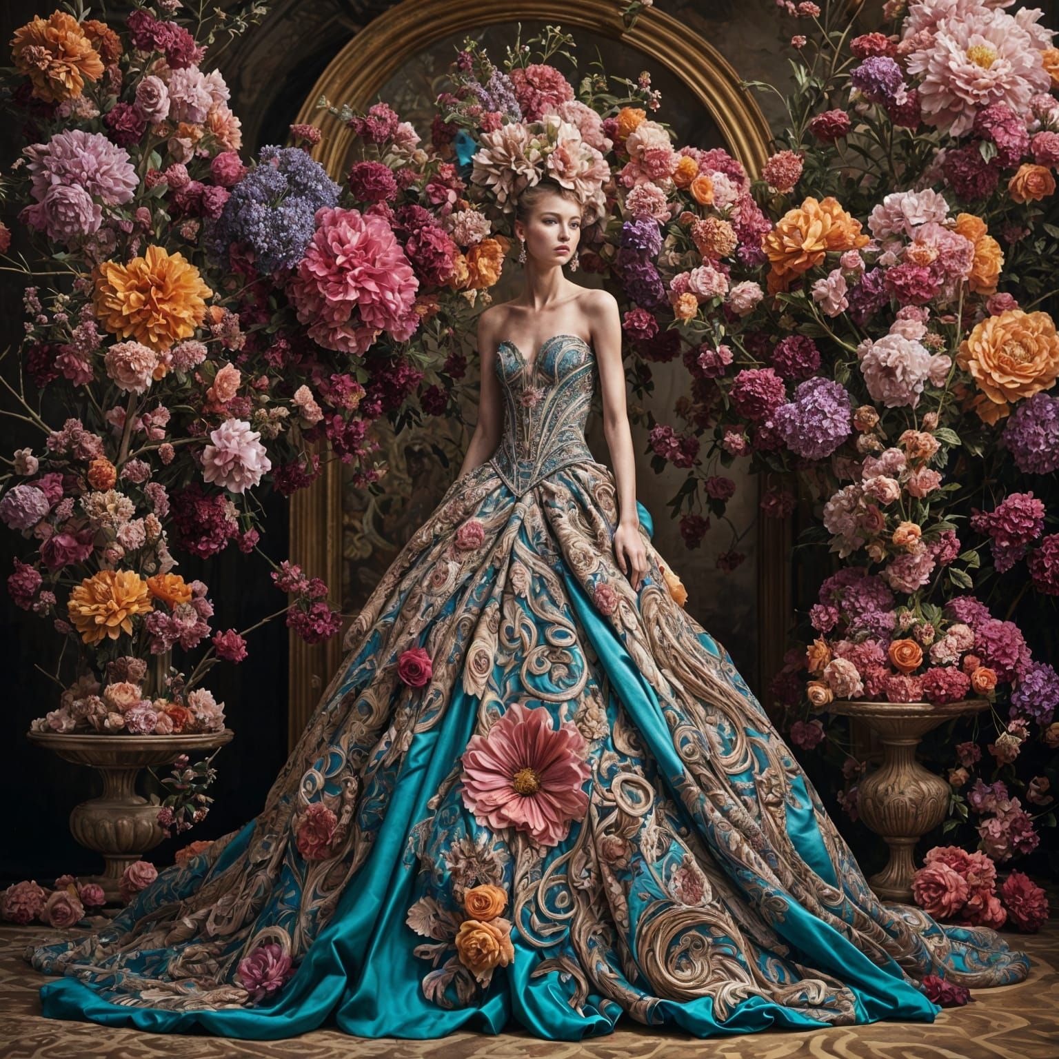 Alexander McQueen Haute Couture Fashion Photo Shoot