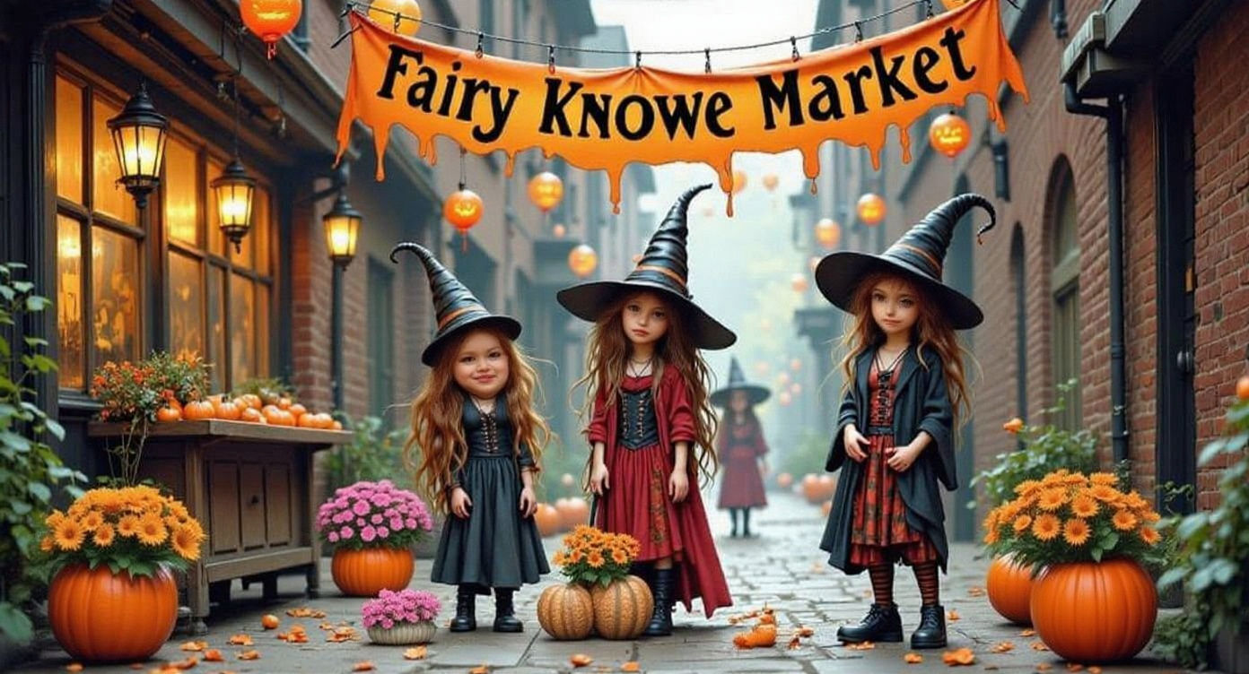 Fairy Halloween Party at Fairy Knowe Market