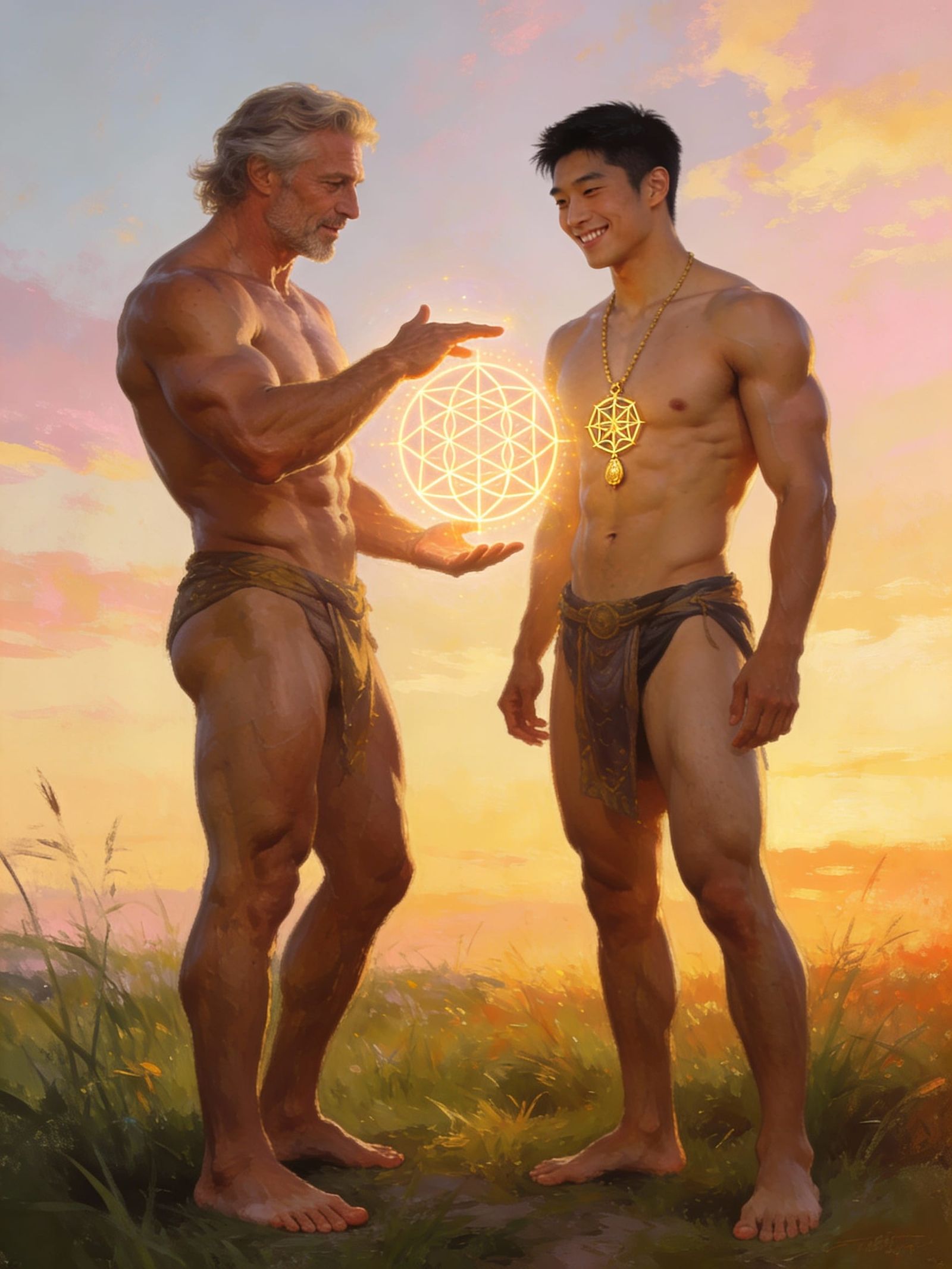 Sacred Knowledge Shared: Flower of Life Metaphysical Art