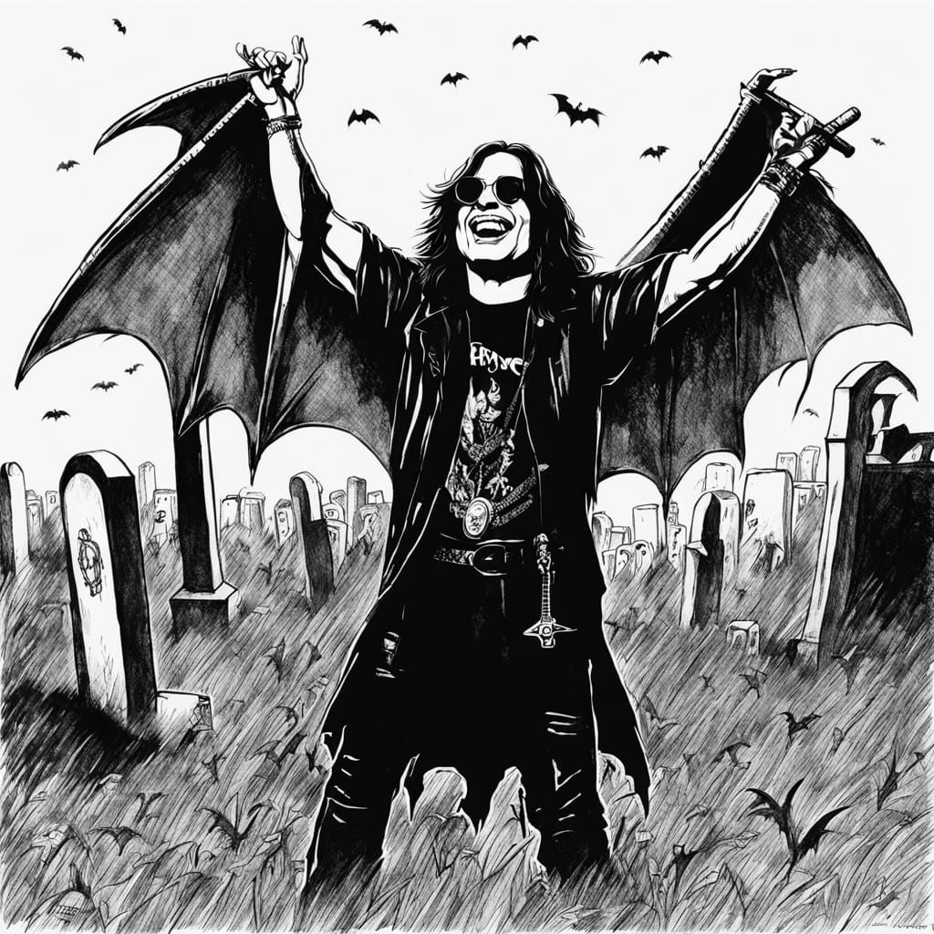 Ozzy Osbourne Fan Art: Prince of Darkness Sketch