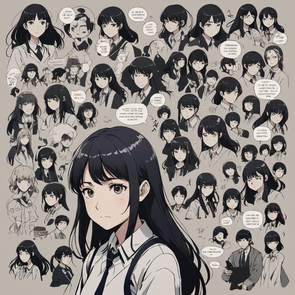 Komi Can't Communicate: Anime Key Visual