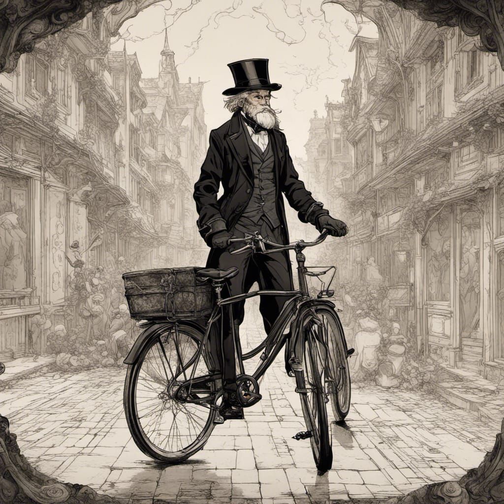 Steampunk Aristocrat Portrait with Intricate Details