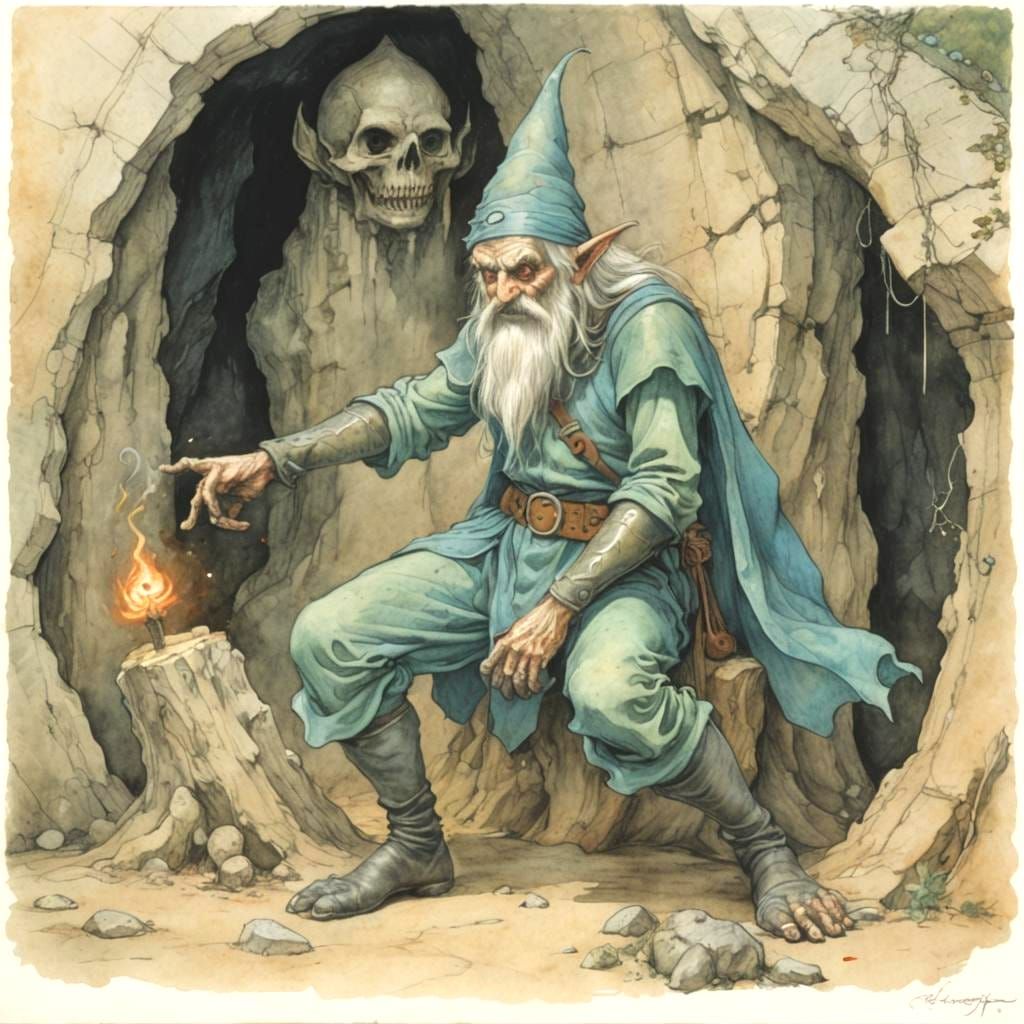 Renegade elfborn wizard