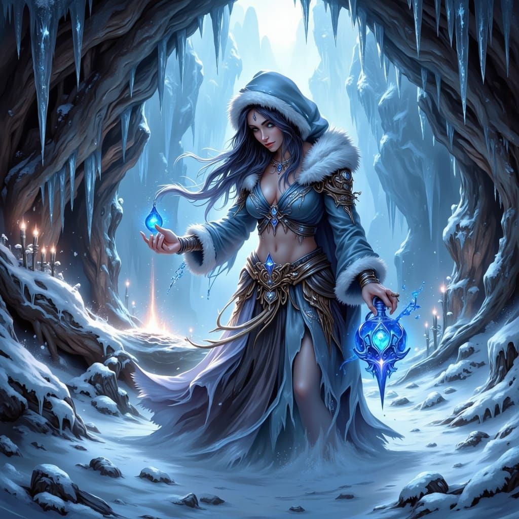 Snow Elf Mage