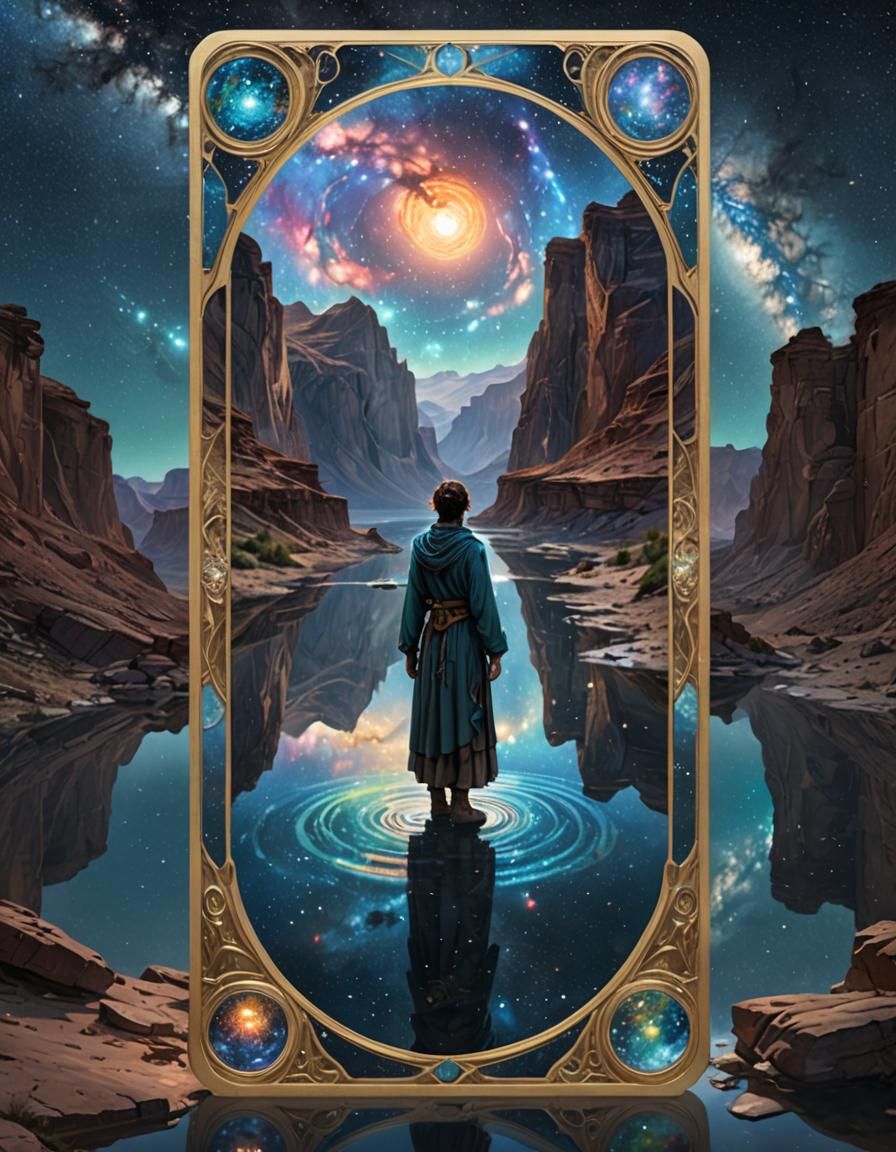 Fantasy Tarot Card