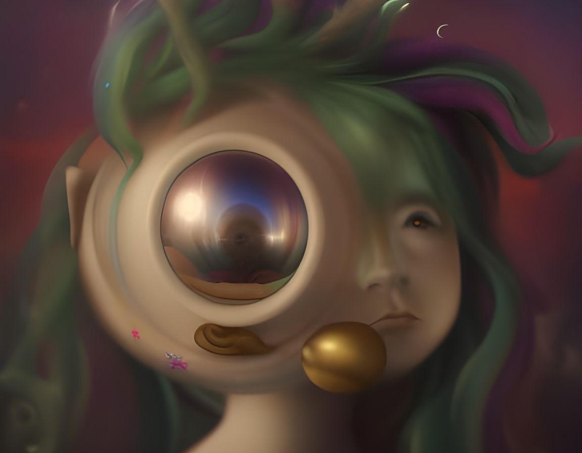 Exploding Unicorn with Sparkles and Glitter