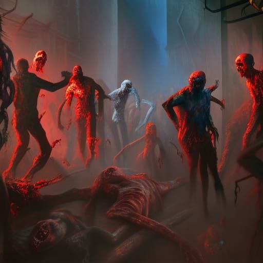 Zombies Shopping