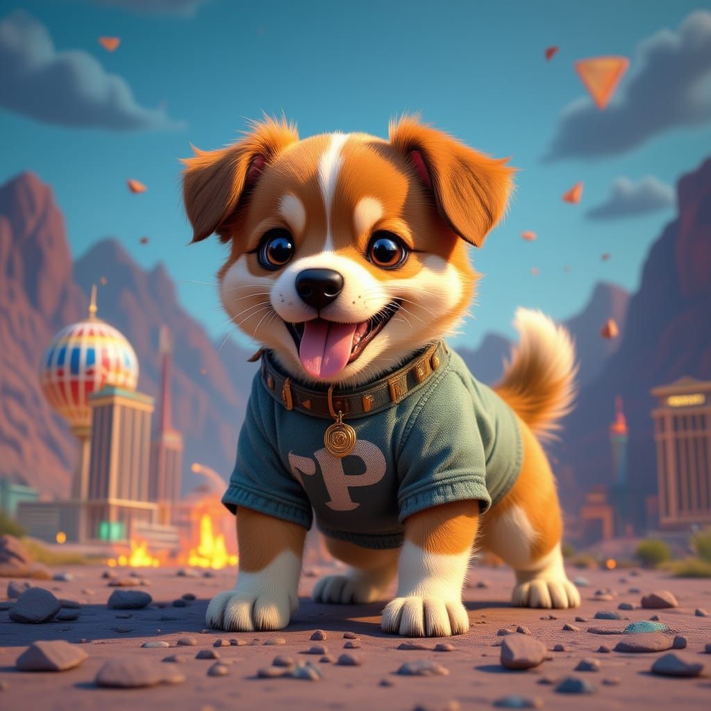 Super Villain Puppy Unleashes Chaos in Las Vegas