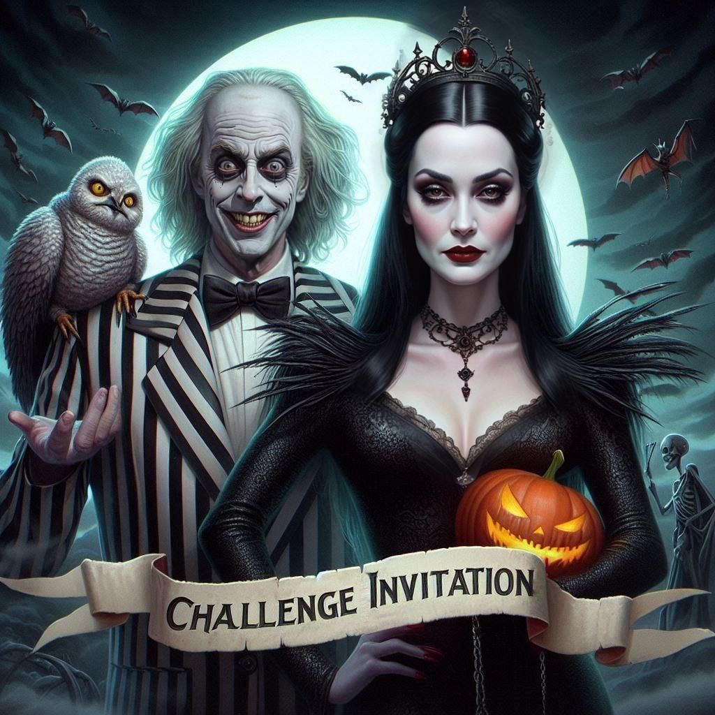 🎯 challenge invitation "Halloween is the way of life" - 6 s...