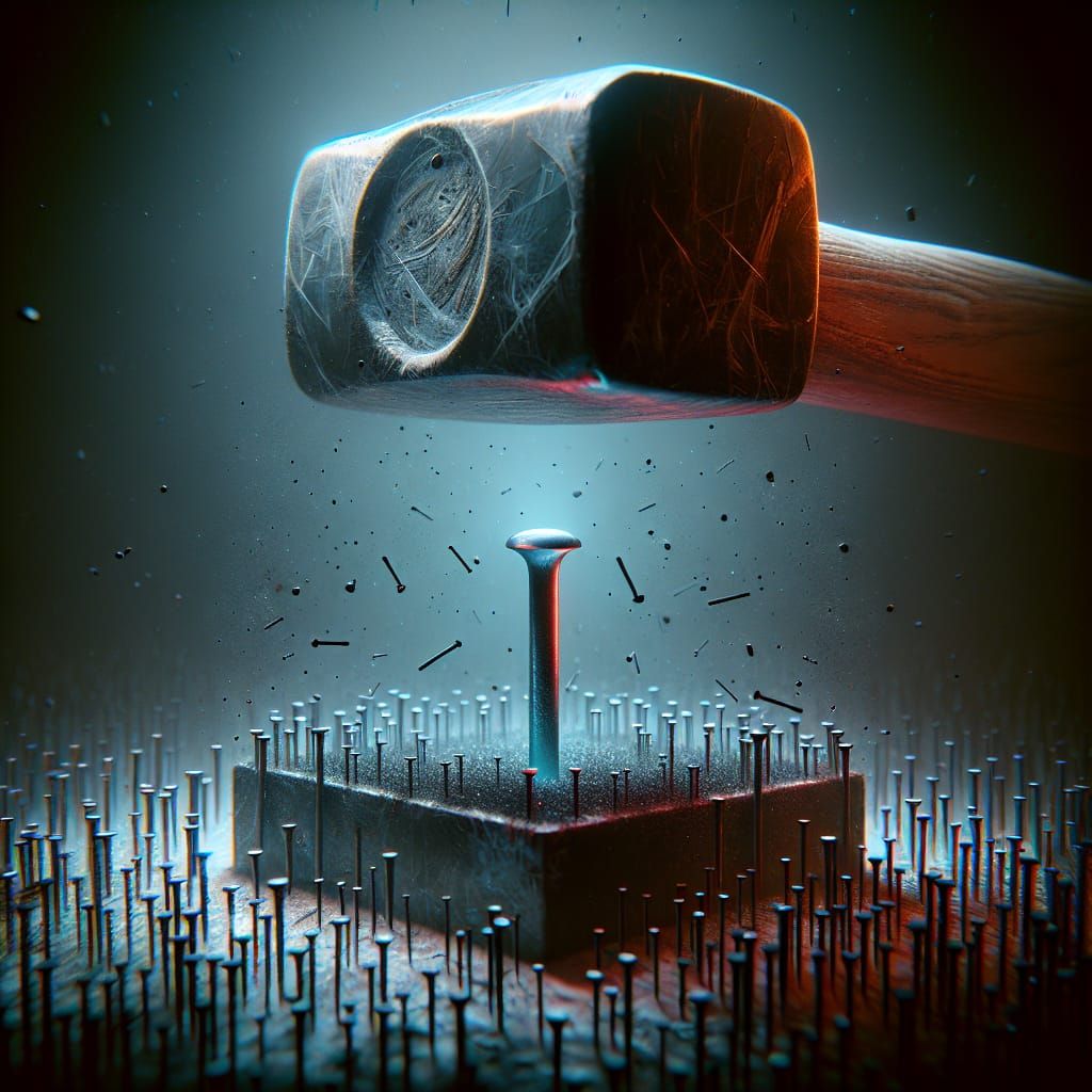 Ein surrealer Blickwinkel auf die Angst