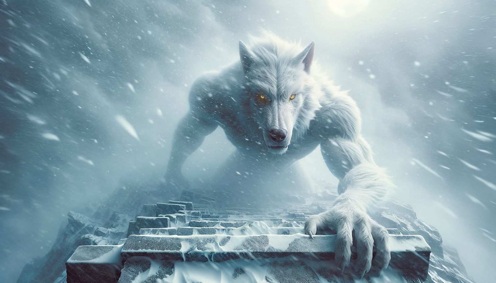 { chuckle } How one should depict a Wolf-kin in High Fantasy