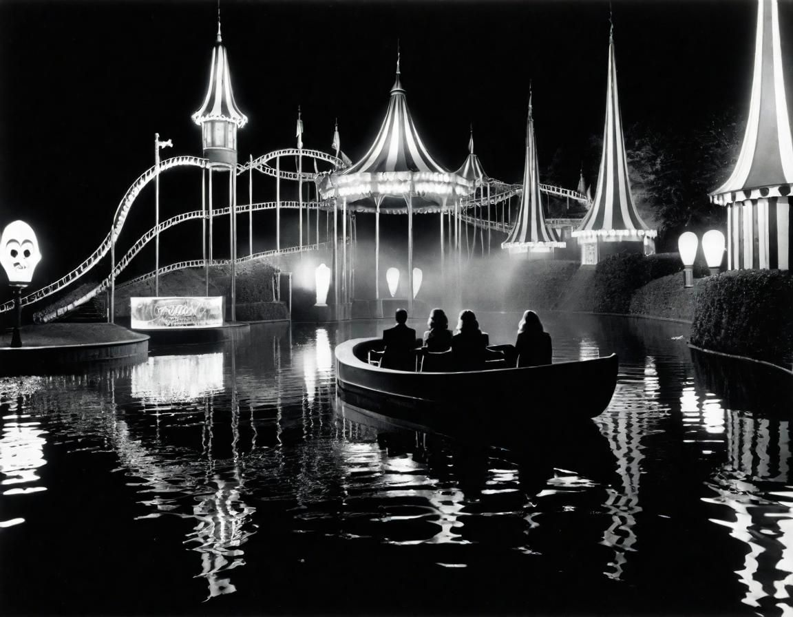 Haunted Theme Park Water Ride in Brandt Style