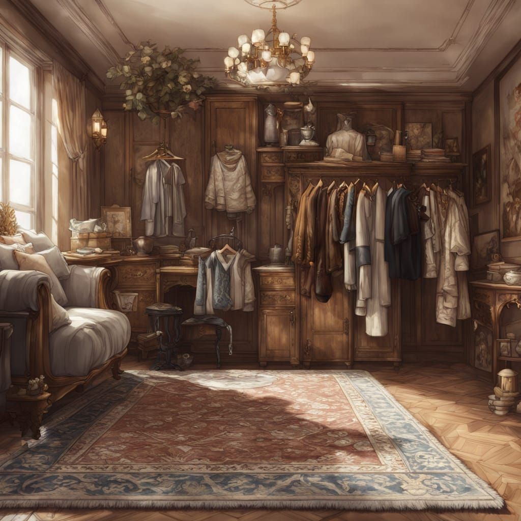 Robb Stark and His Regal Companion, A Royal Portrait in Anim...