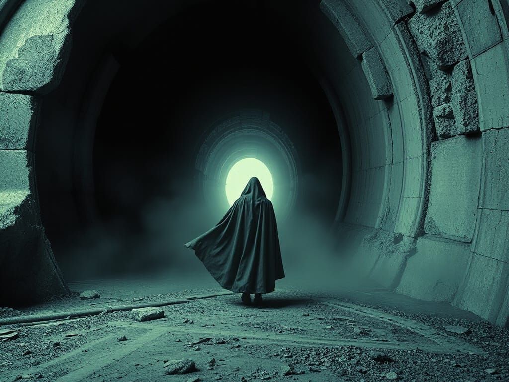 ANT Prompt: "Artsy, Nothingness, Tunnel"