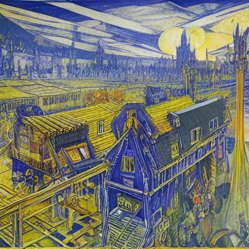 Vampires in a Vibrant Solarpunk Utopia