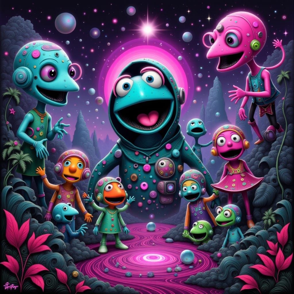 Muppets Explore Area 51 in Jim Henson Style