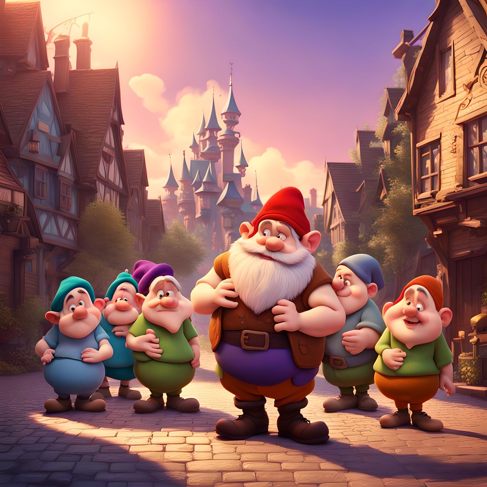 The Seven Dwarfs, On The Boulevard Of Broken Hearts.
