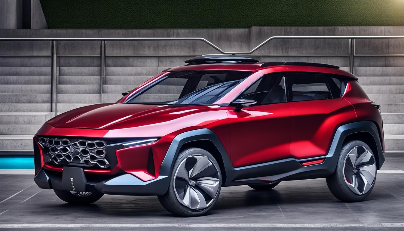 Futuristic Electric SUV Concept: Hyperrealistic Design