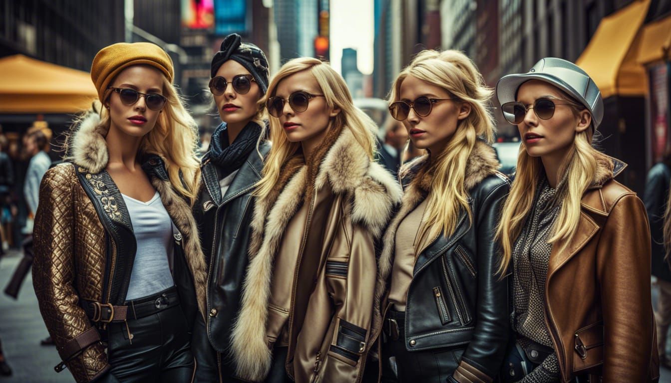 NY Hipster Style Women Take 4