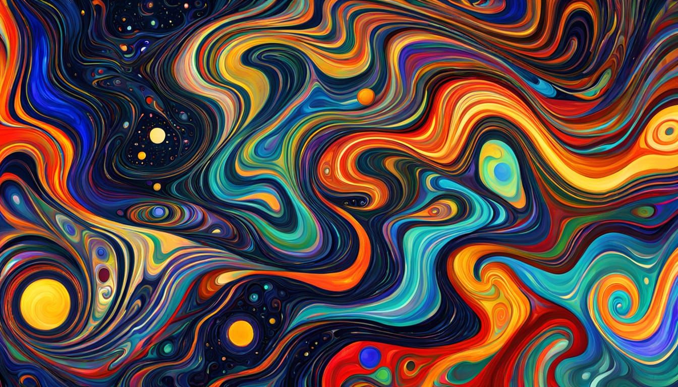 Egon Schiele and Gustav Klimt, Abstract designs