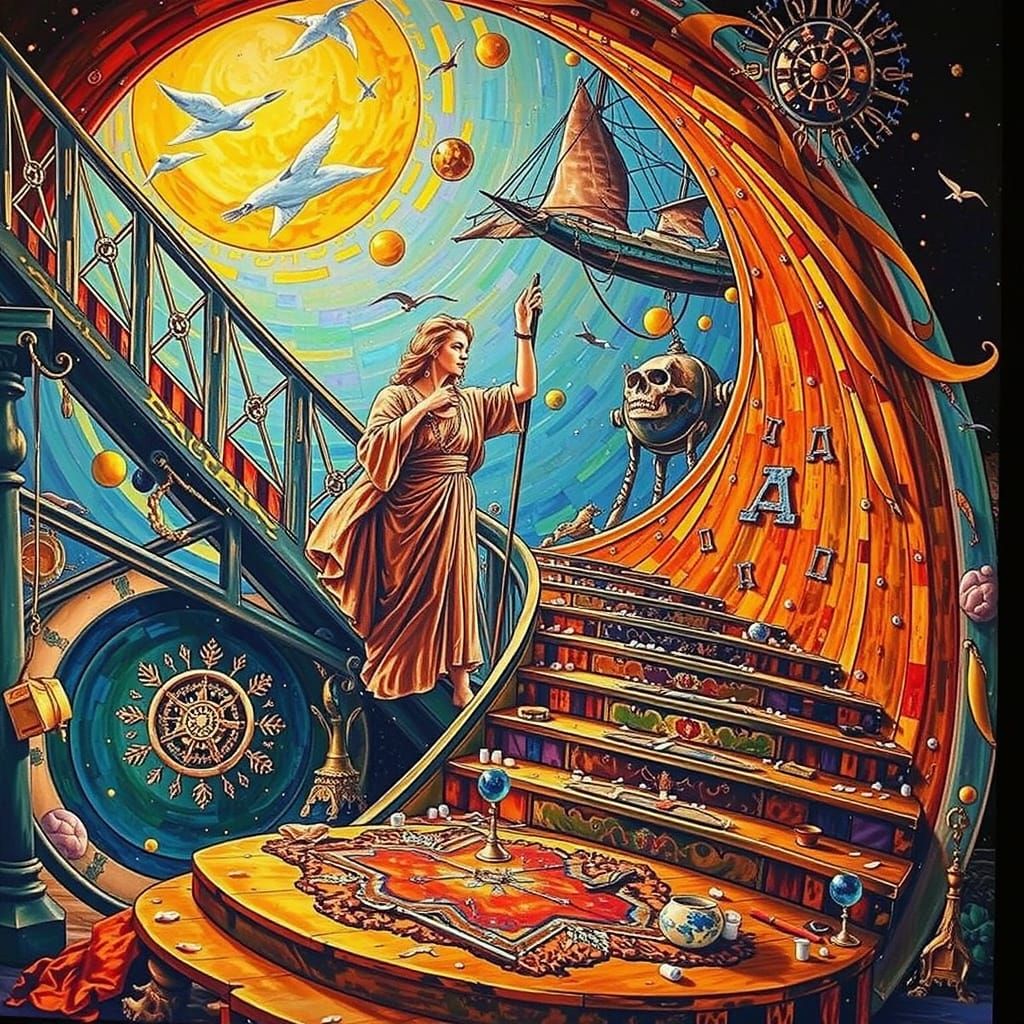 Abstract Concept of Beauty and Truth