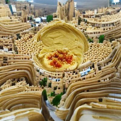 Hummus City: An Edible Metropolis