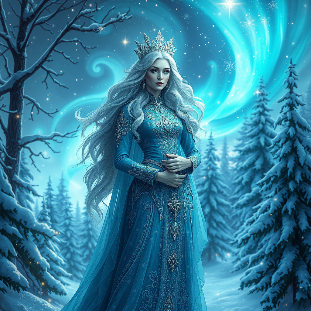 Santa's Bride in a Winter Wonderland