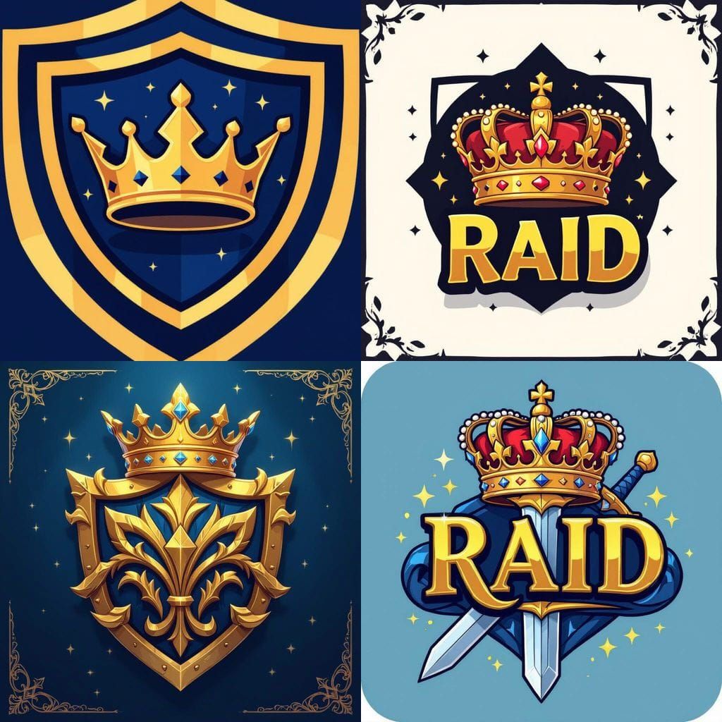 RAID Emote: Royal Theme, Tiny Visibility