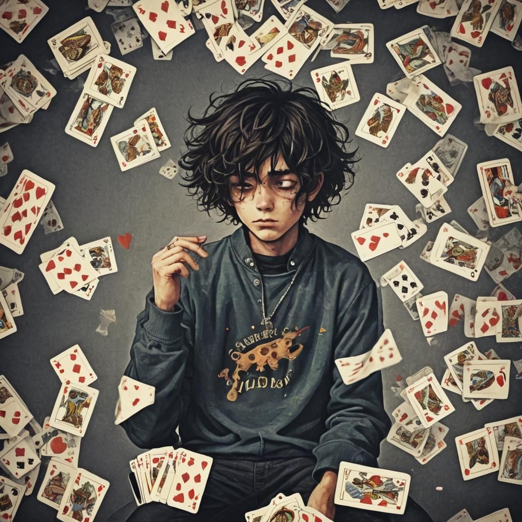 Lost in Thought: A Visual Representation of Inner Turmoil