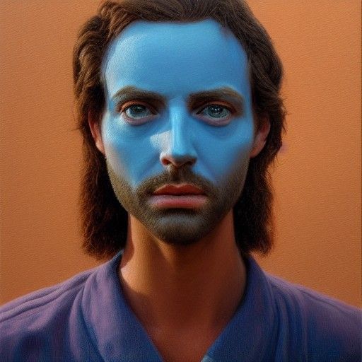 The Plasticine Prince: Oil Painting