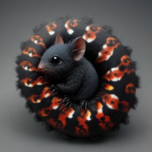 Adorable Tiny Critter with Pleading Eyes