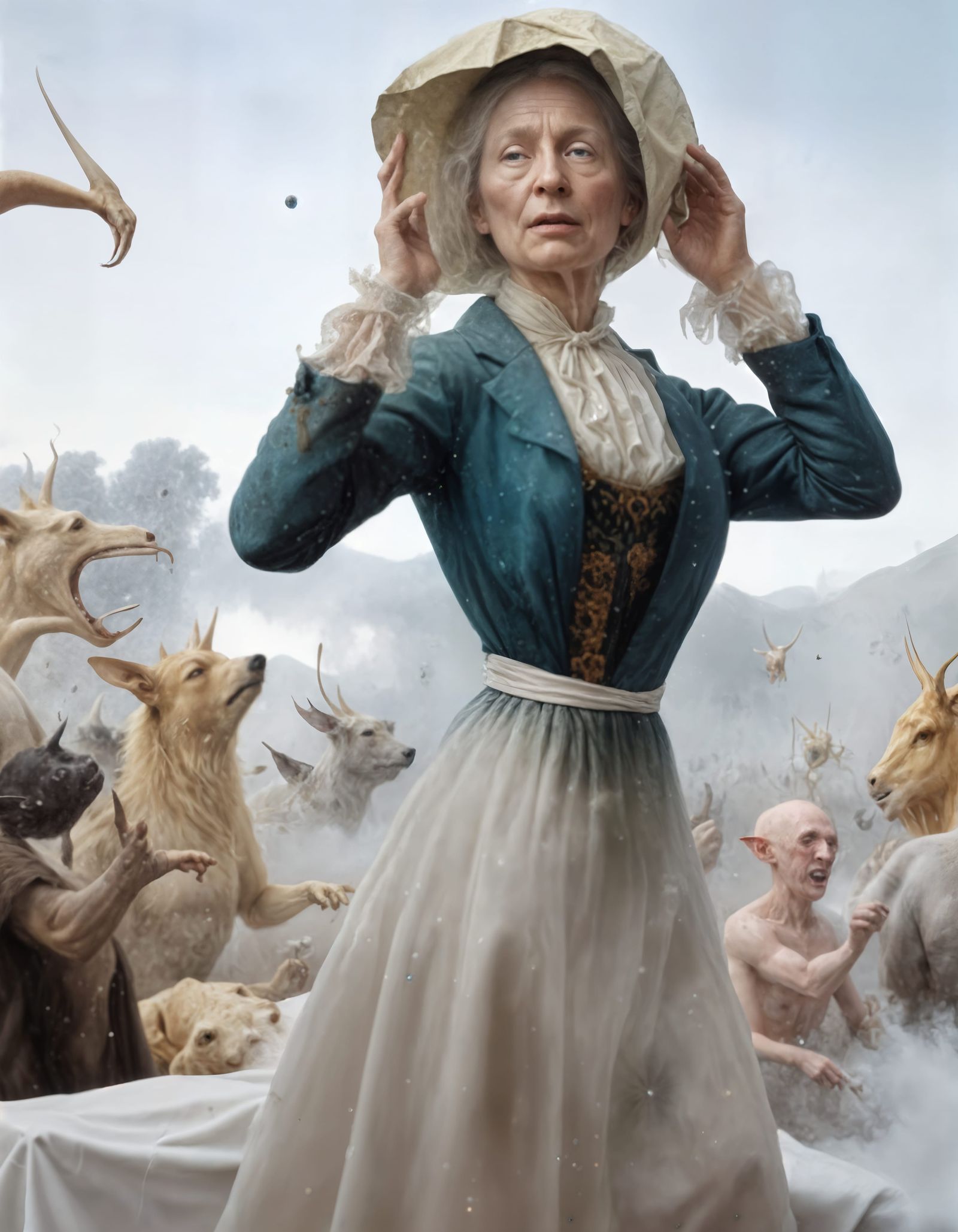 Hang on to your hat Madame, it's going to get rough...