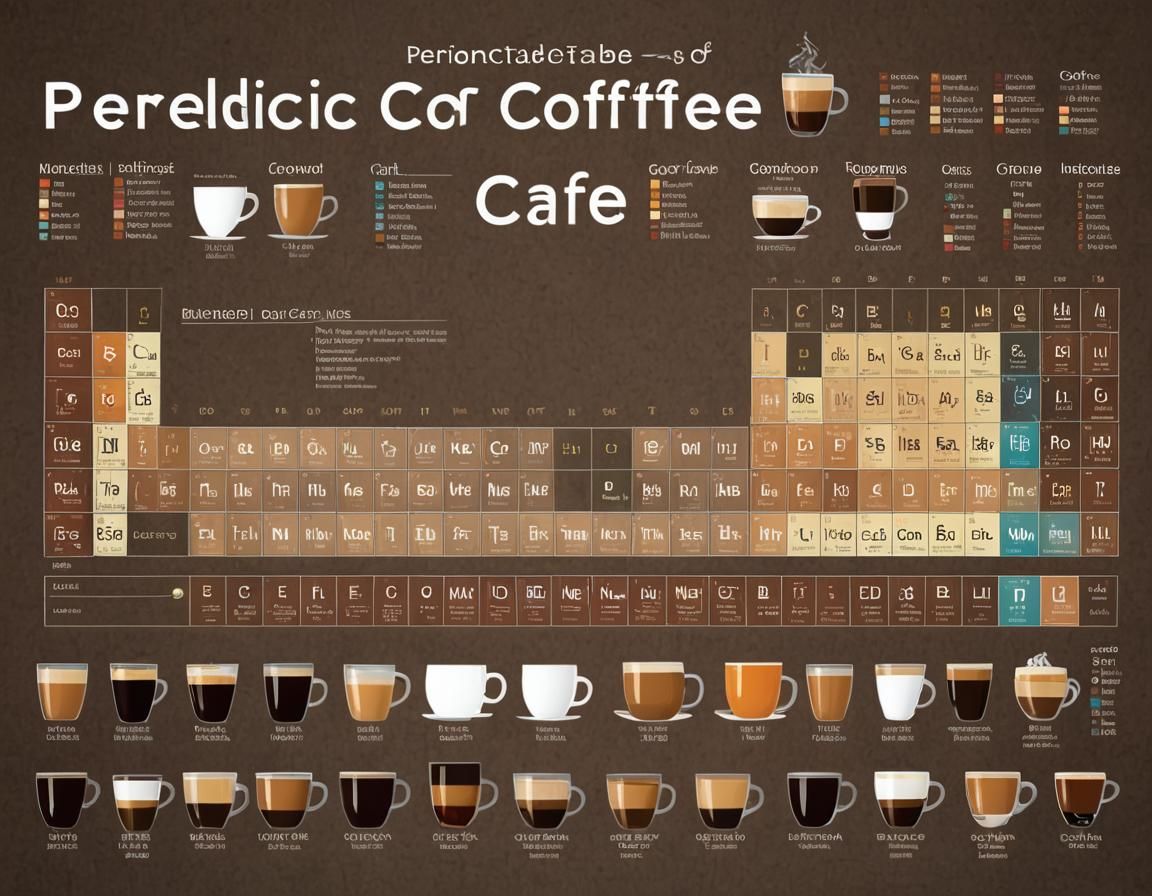 Periodic Table of Coffee Types