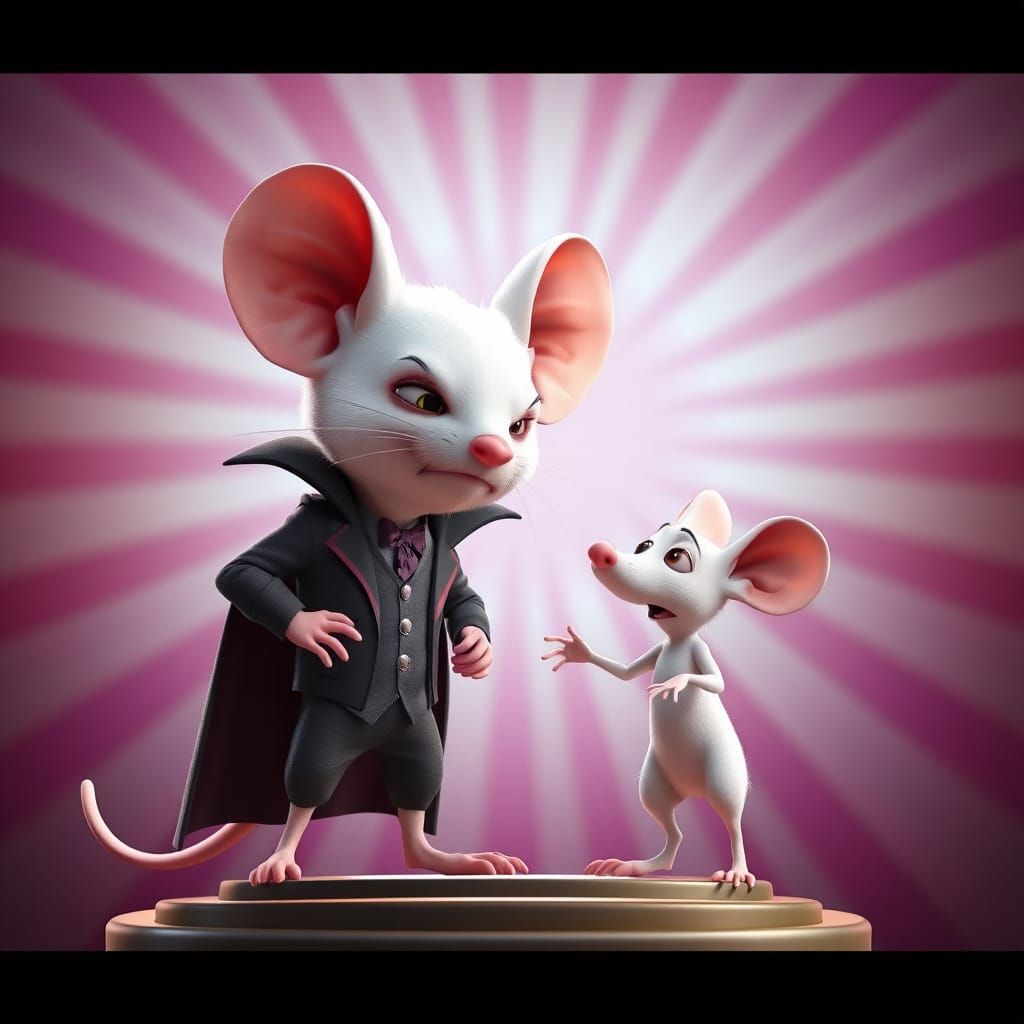 Mouse Supervillain's Evil Plan, 3D Animation
