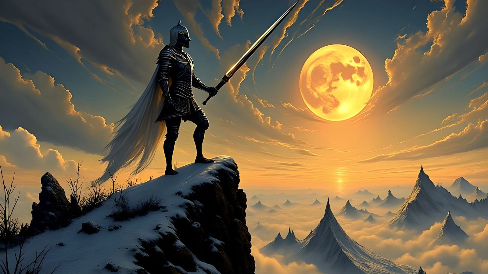 Mythological Paladin in Pandora's Box Style