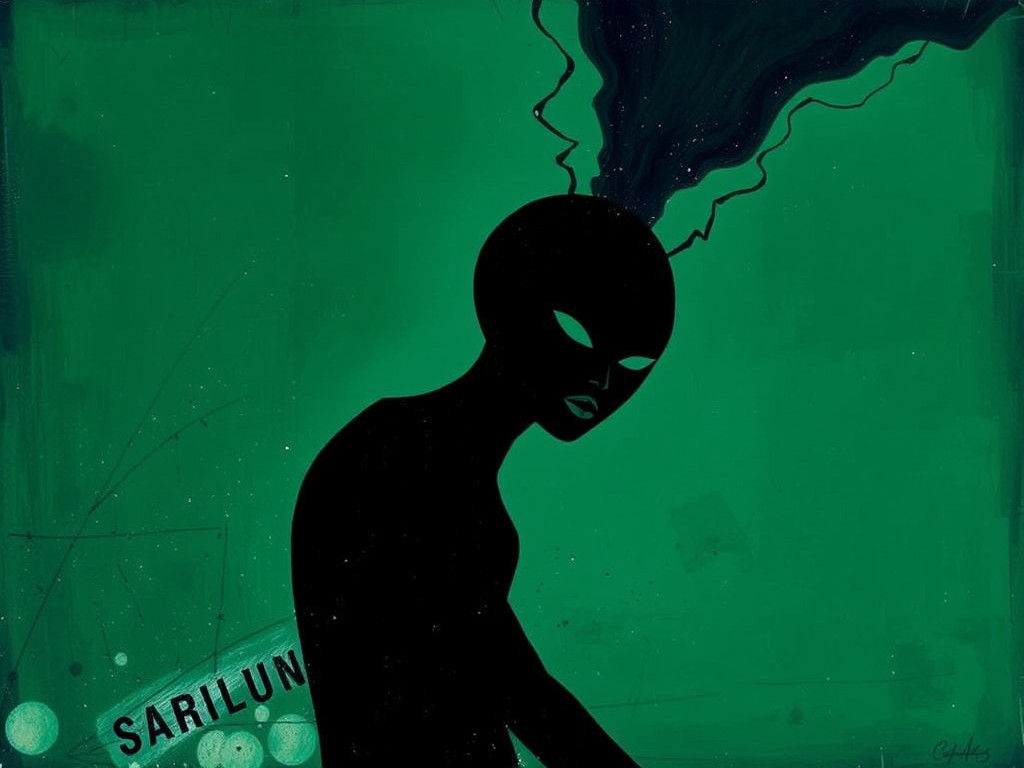 Express Fitting in Pop Art Style of Max Ernst