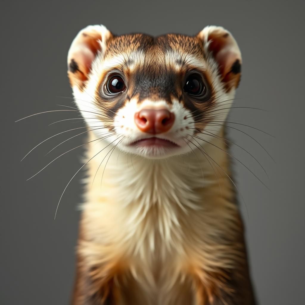 Chrome Ferret Ready for Action