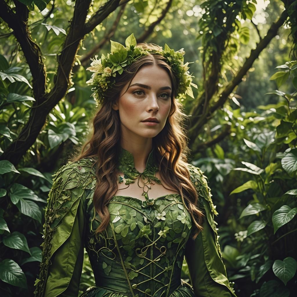 Poison Ivy: A Cinematic Portrait of Natural Beauty