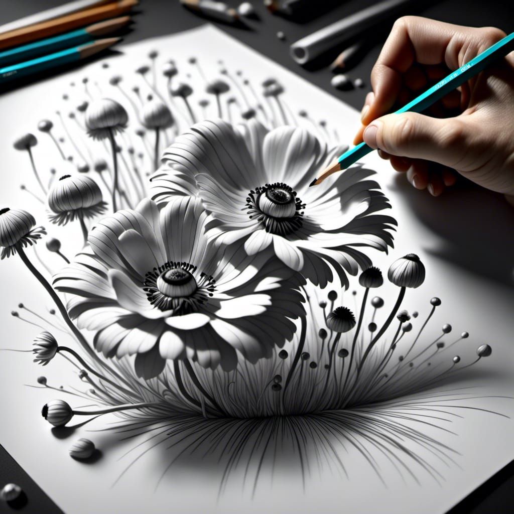 Botanical Ink Drawings