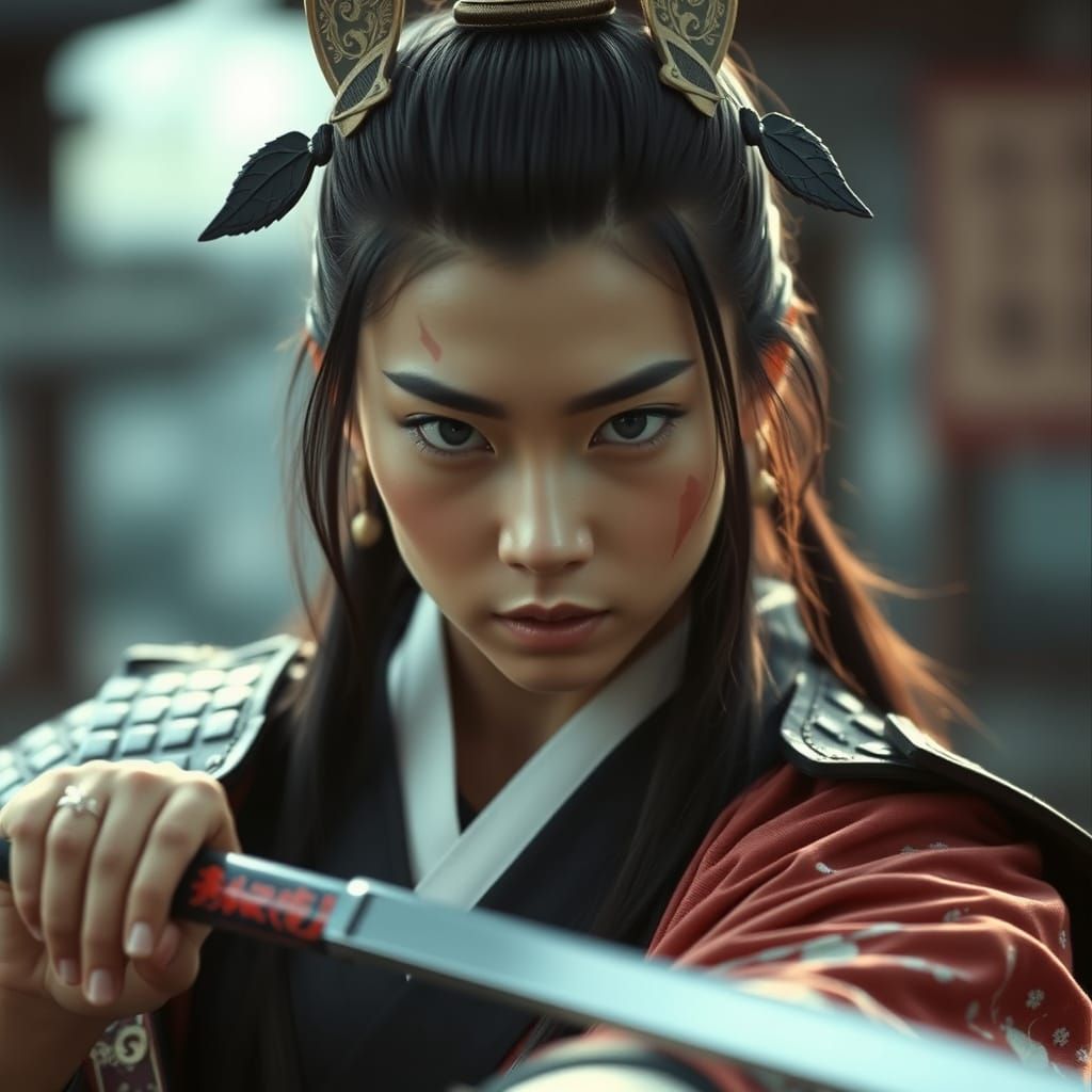 Gorgeous warrior