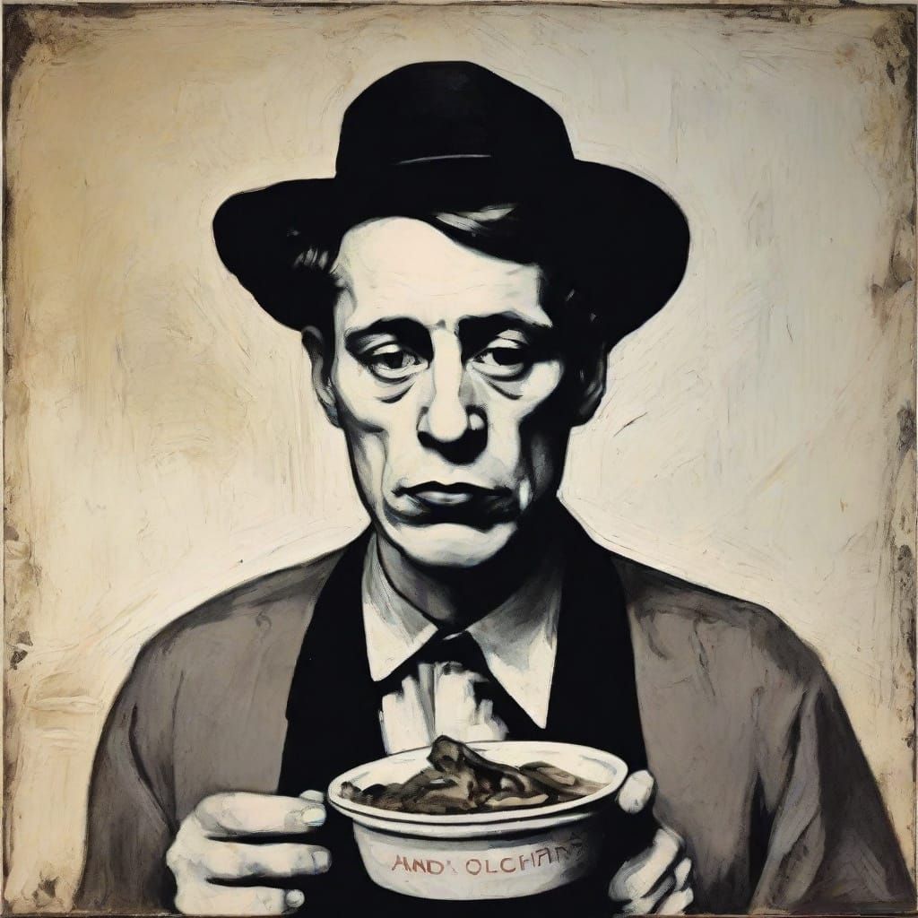 Retro Illustration of Women and Chicks Avoiding Danger