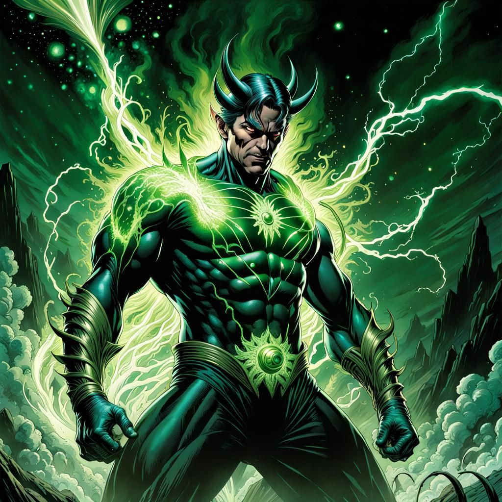 Fuming Green Demon Taming Toxic Elements