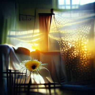 Serene Sunny Landscape: A Perfect Morning