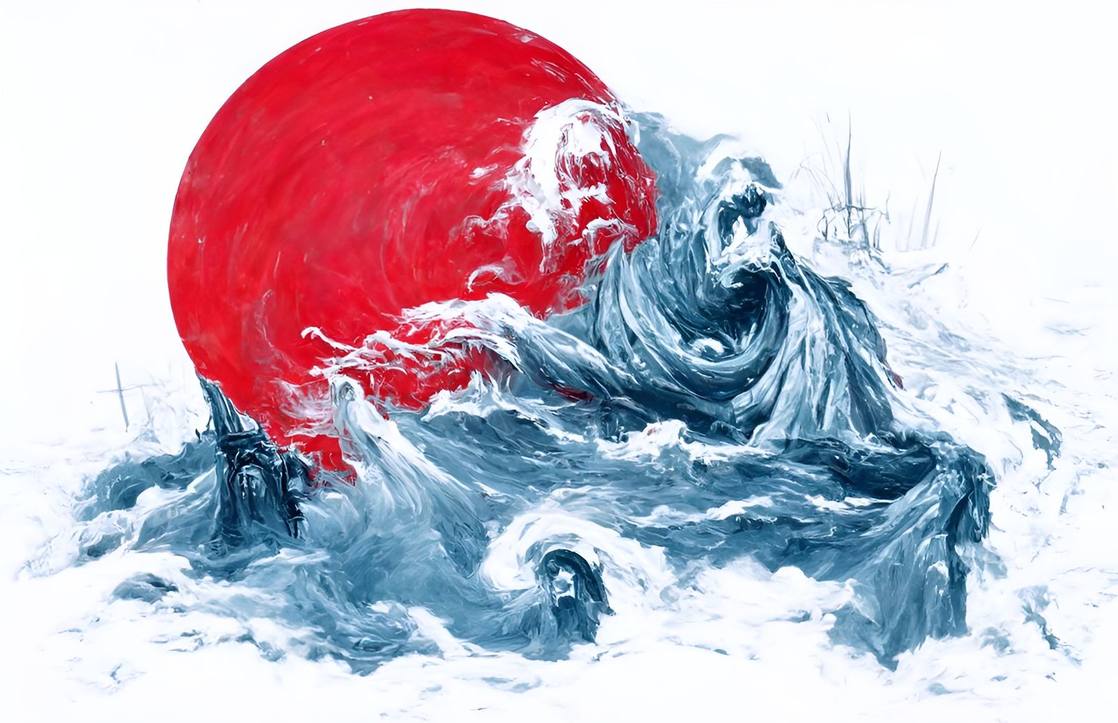 Nippon waves in the land of the rising sun