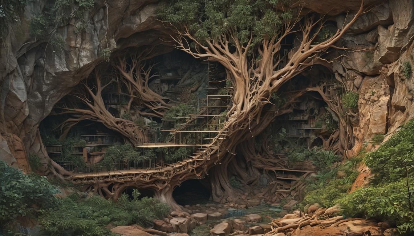 Fantasy Caves and Underground Maze