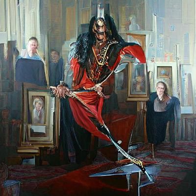 Vlad the Impaler: Oil Painting Portrait