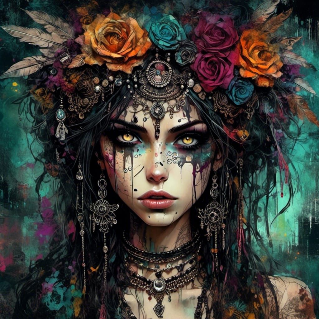 Punk Bohemian in Dreamscape Ambiance