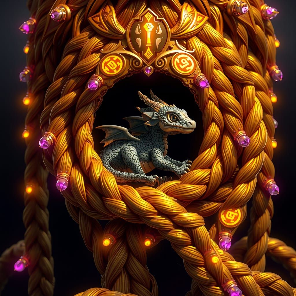 Dragon's Nest: Braided Beard Fantasy Art