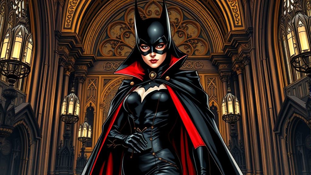 Victorian-Era Batwoman