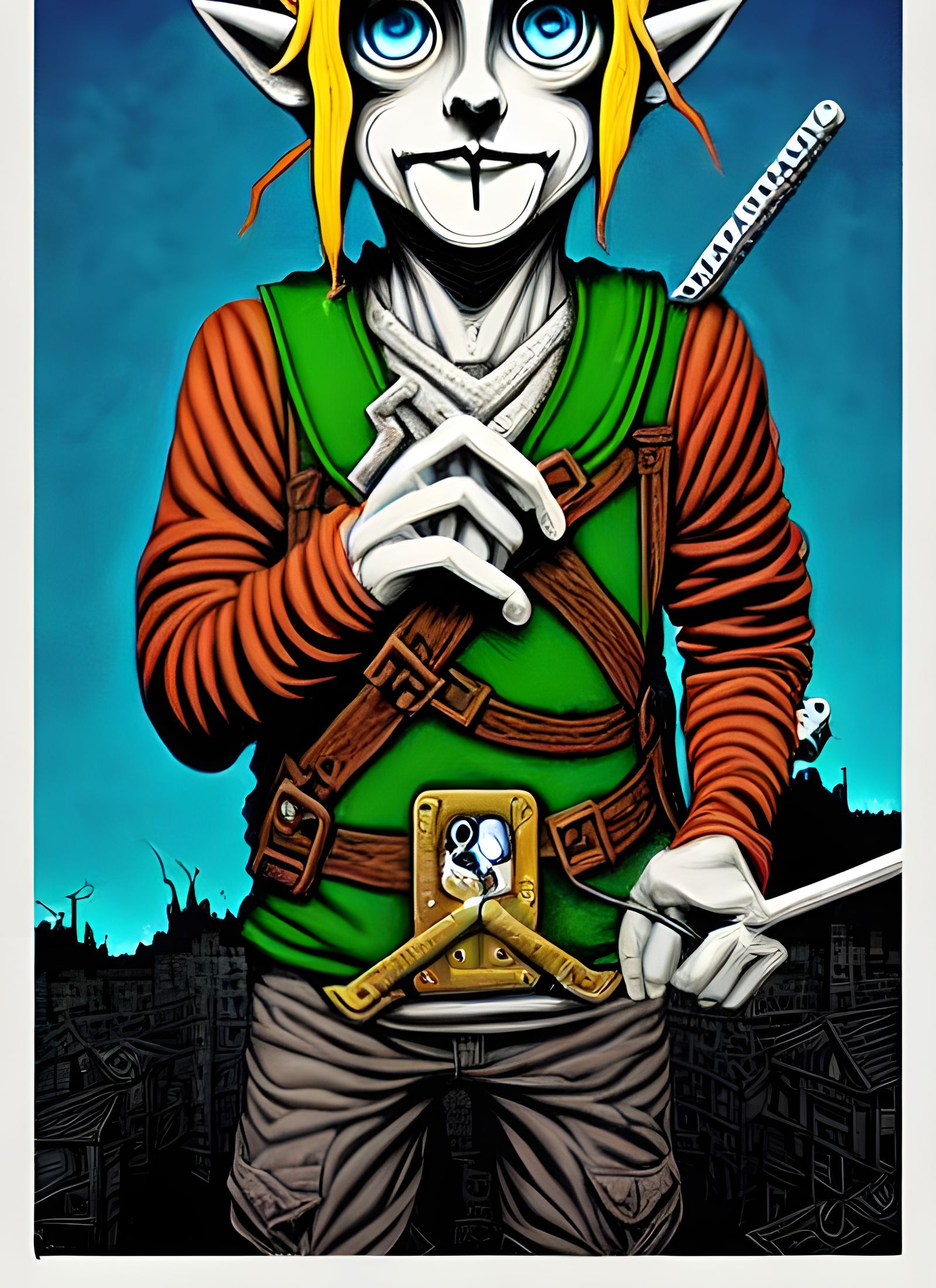 Surreal Street Art Fusion